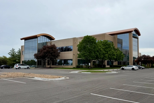 exterior of office building